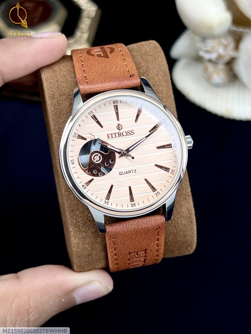 men's movement quartz water resistant watch