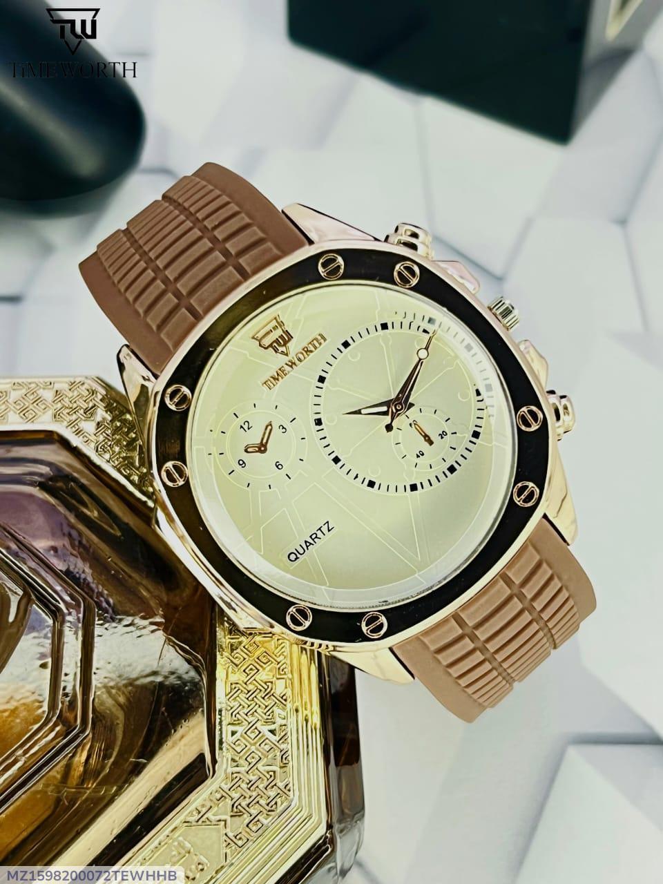 men's movement quartz water resistant watch