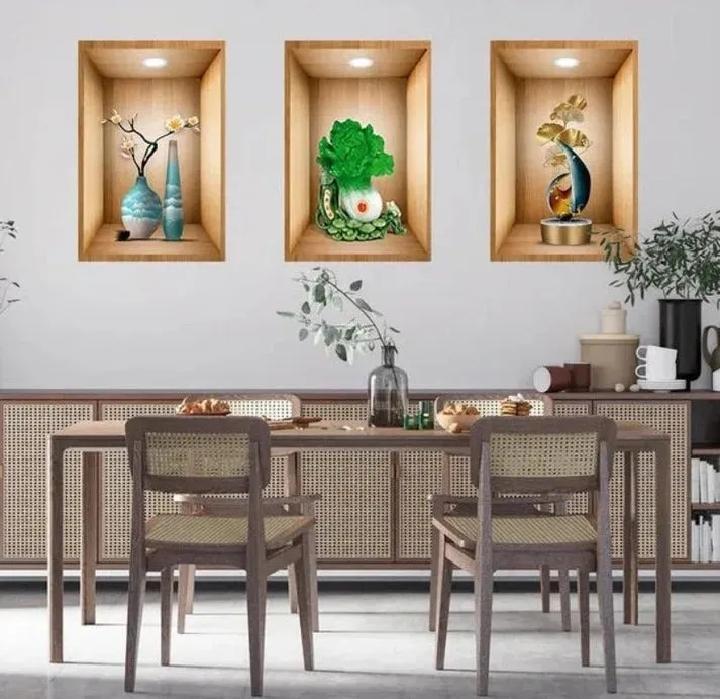 DECROATIVE 3D WALL PLANTER STRICK