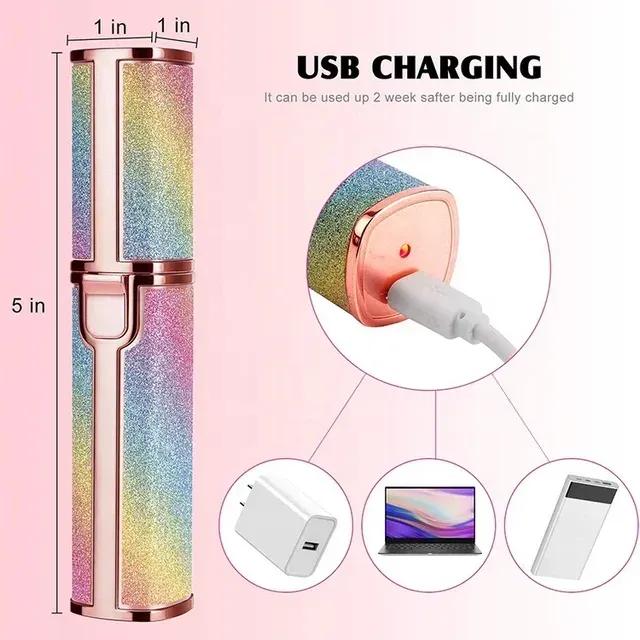 2 IN 1 EYEBROW AND FACIAL HAIR TRIMMER