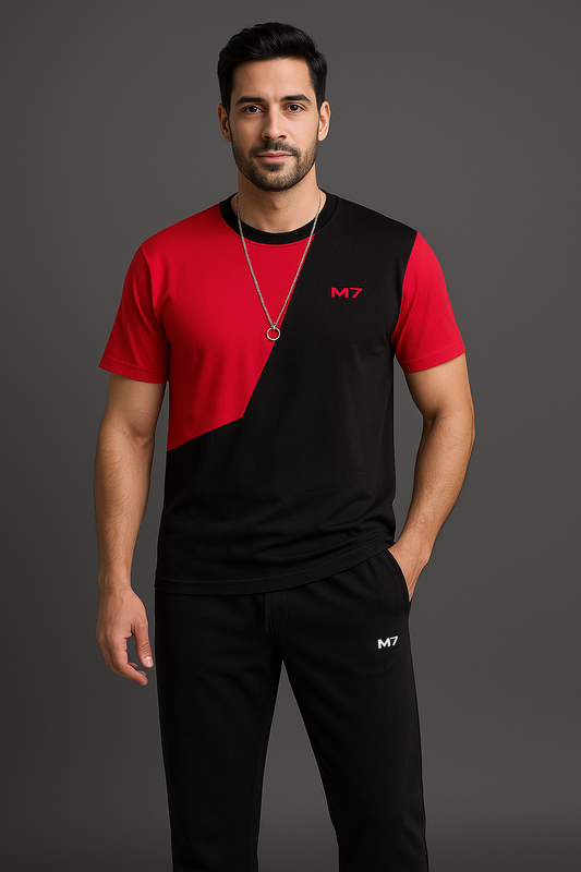 2PCS UNISEX POLYESTER PRINTED TRACK SUIT