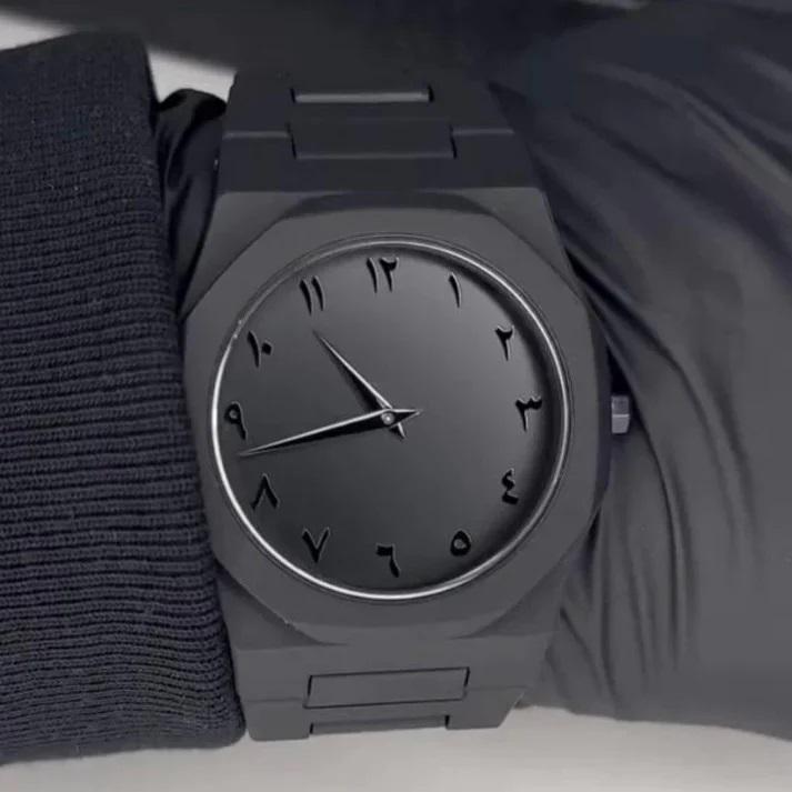 BLACK ARABIC AURA WATCH