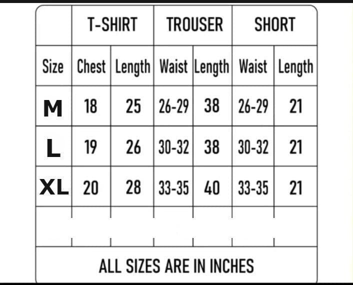 MEN'S POLYESTER TRACK SUIT -2PCS RED PLAIN SET