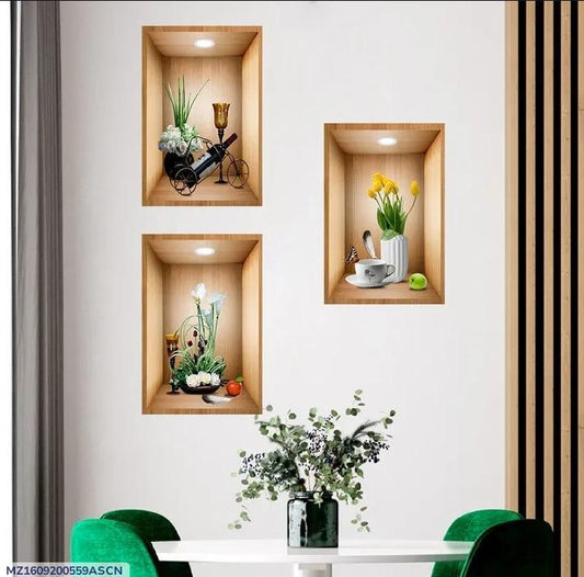 DECROATIVE 3D WALL PLANTER STRICK